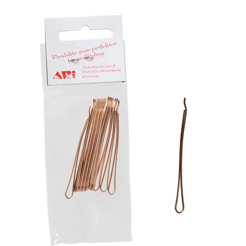Mex pro Hair Haarklemmen 50 mm, Gold (10 Stück)