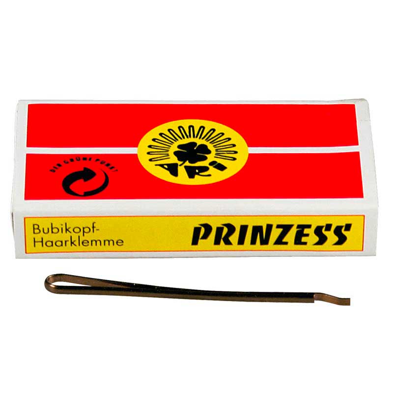 Prinzess Prinzess Haarklemme 50 mm Blond (12 Stück)