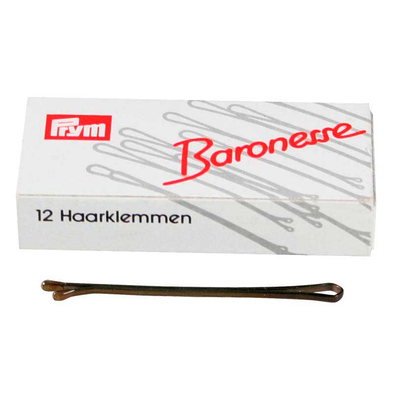 Baronesse Baronesse Klemme 50 mm, Braun (12 Stück)