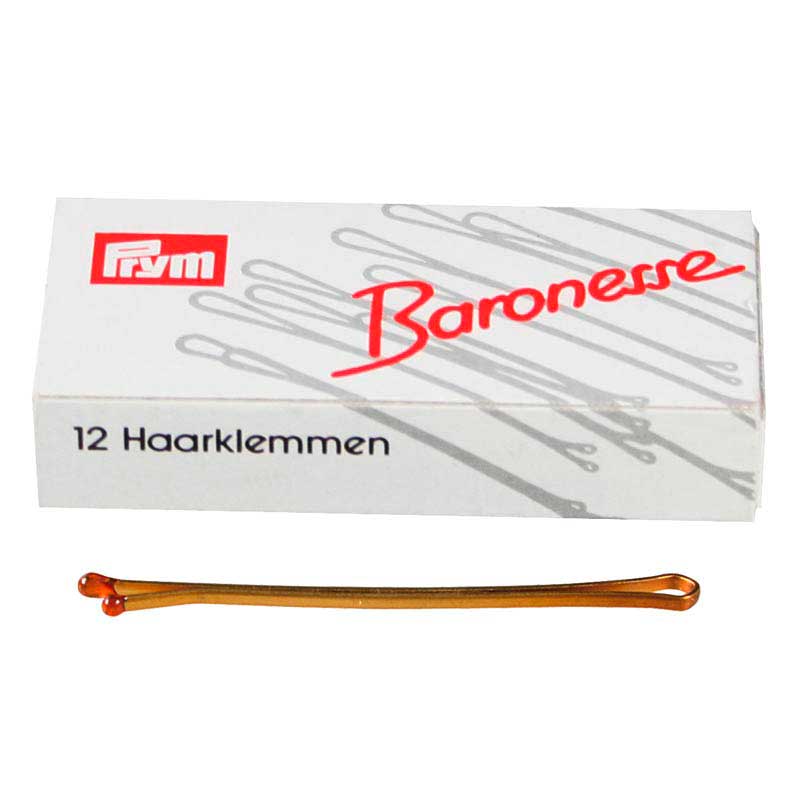 Baronesse Baronesse Klemme 65-70 mm, Dunkelblond (12 Stück)