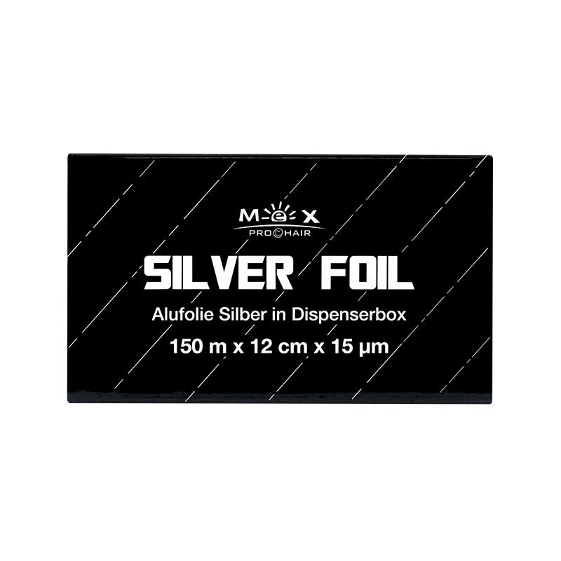Mex pro Hair Alufolie Silber 150 m x 12 cm x 15 µm (150 m)
