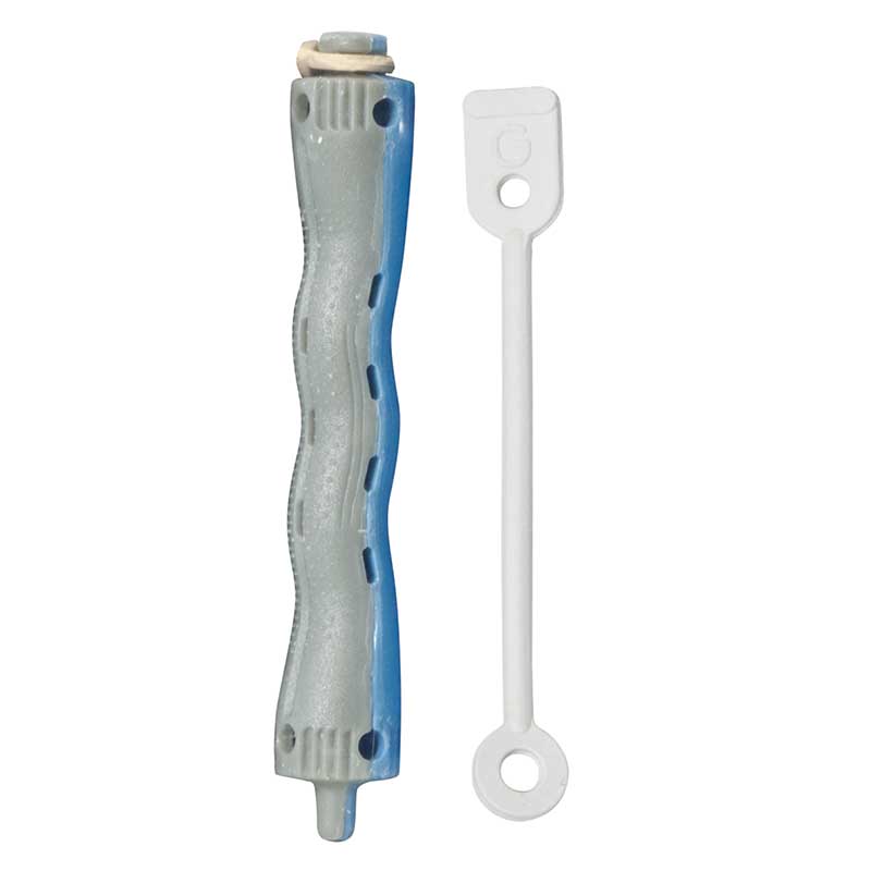 Mex pro Hair Kaltwellwickler Ø 12 mm grau/blau (12 Stück)