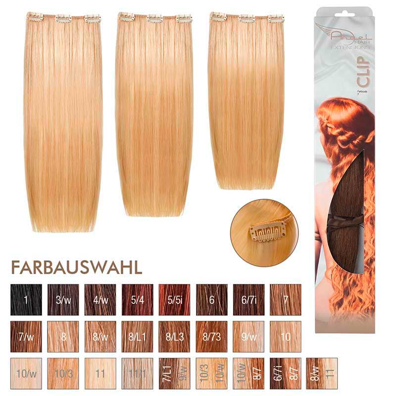 Angel Hair Clip Extension 7 Mittelblond (3 Stück)