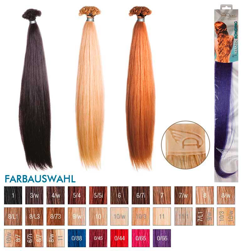 Angel Hair Keratin Bonding 0/66 Violett (10 Stück)