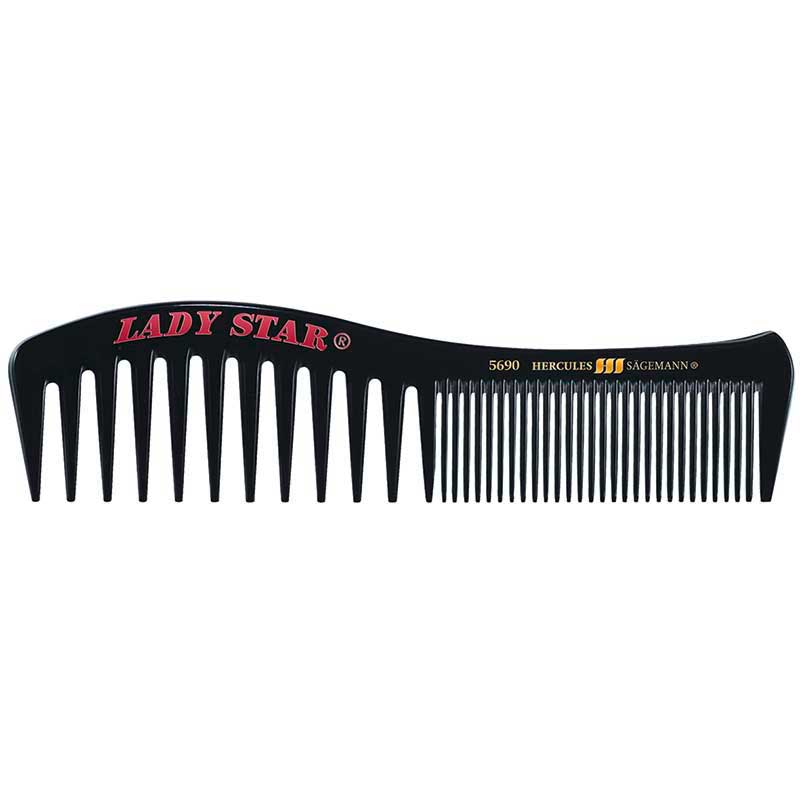 Hercules & Sägemann 5690 " Lady Star " Damenkamm 7,75"