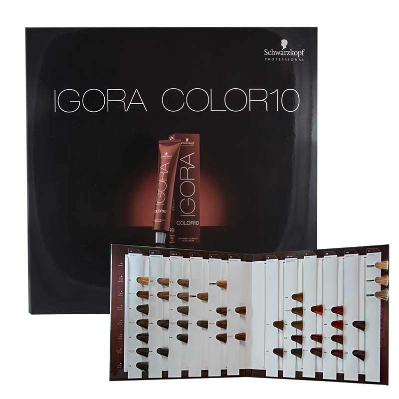 Schwarzkopf Farbkarte Igora Color10