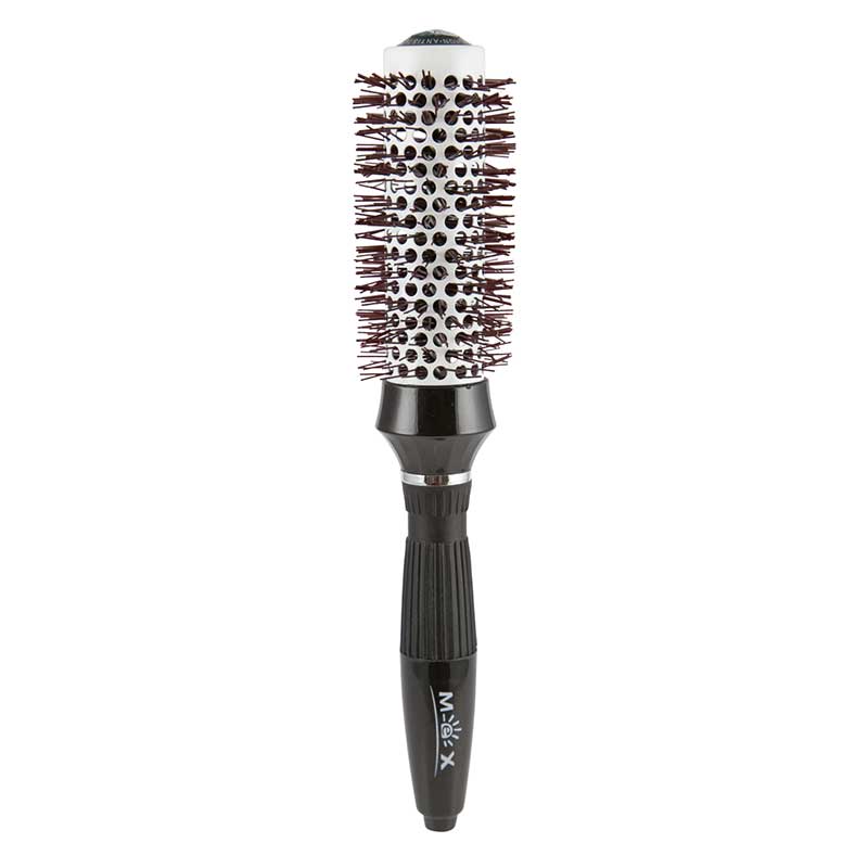 Mex pro Hair Rundbürste Schwarz mit Magnet 32 mm