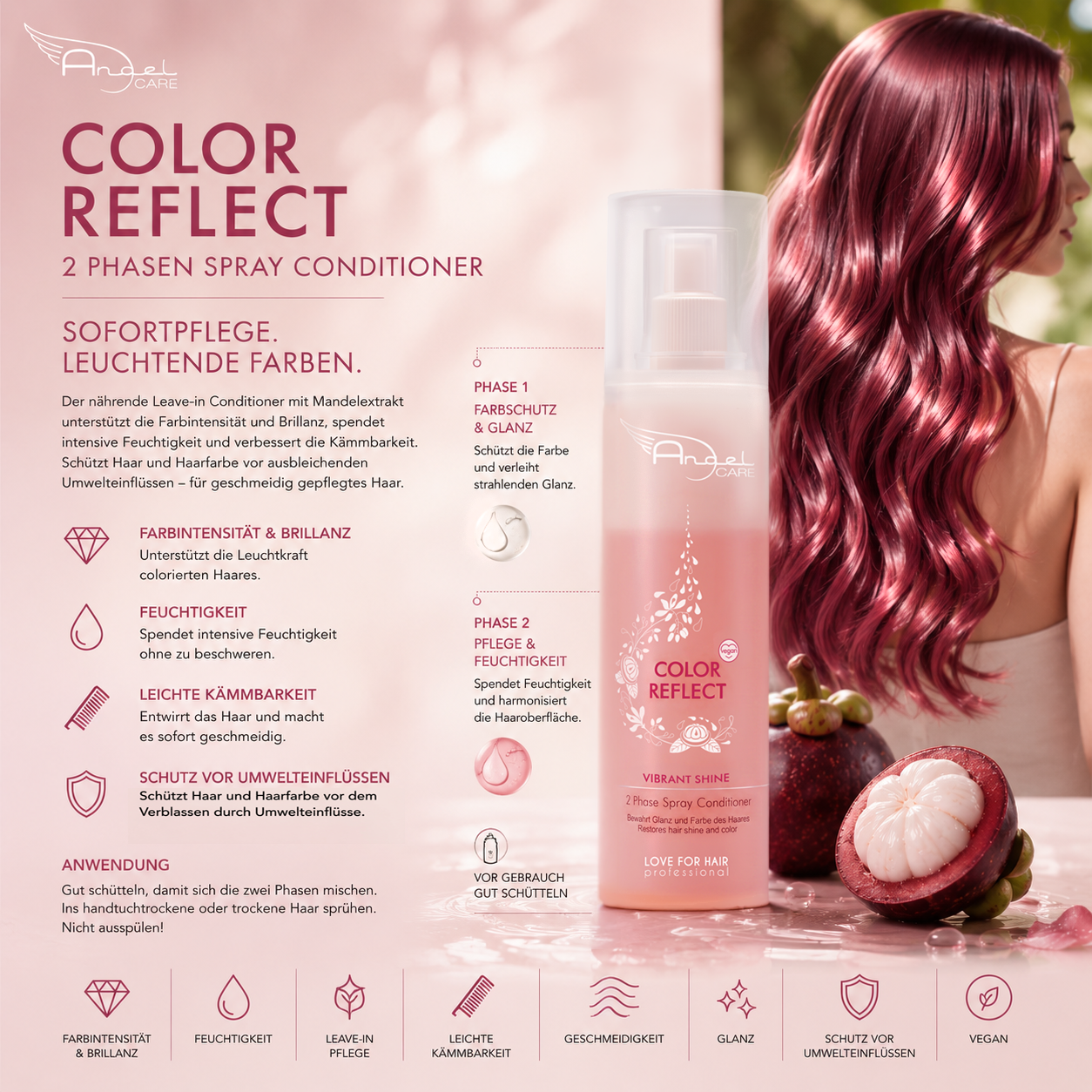 Angel Care Color Reflect 2 Phasen Spray Conditioner (50 ml)