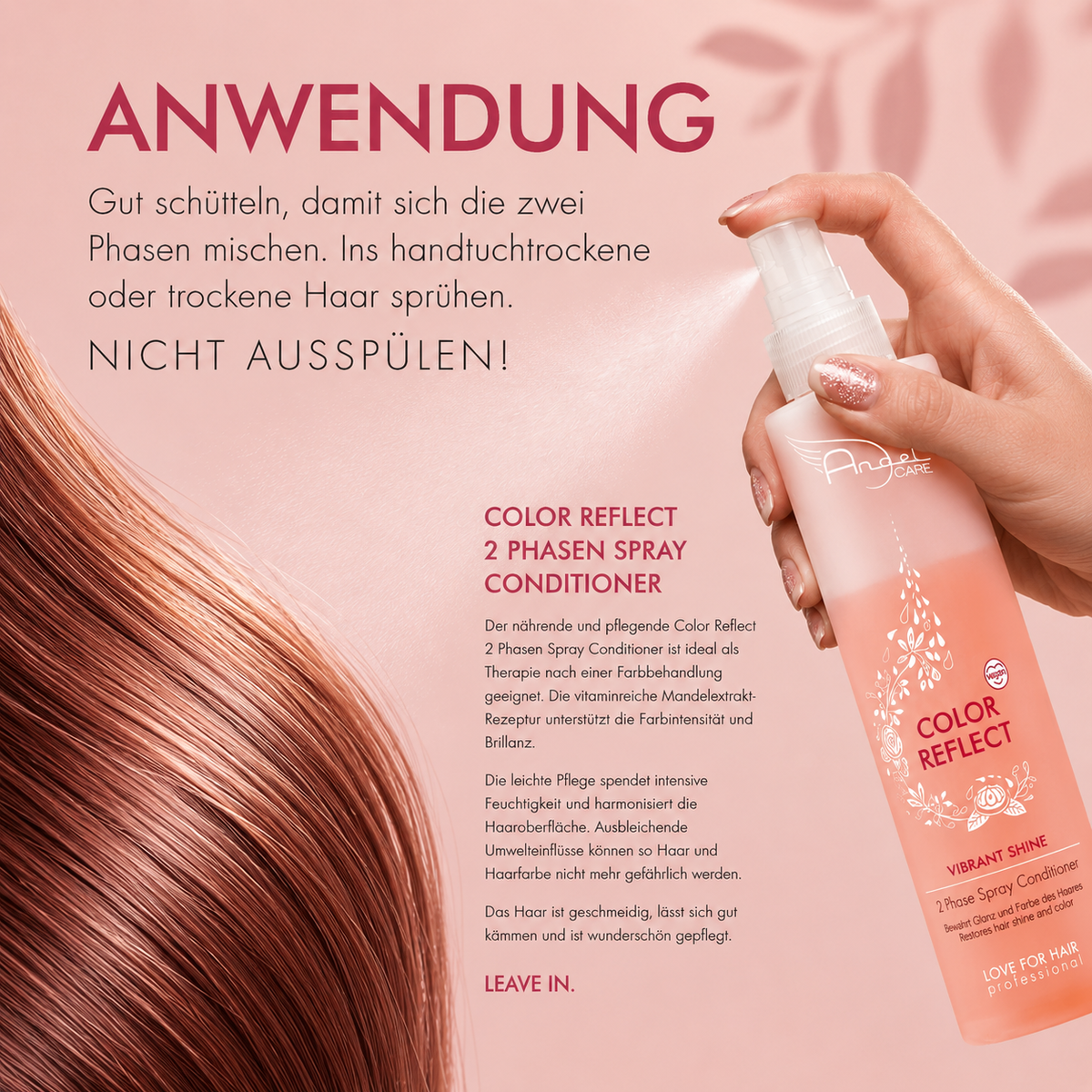Angel Care Color Reflect 2 Phase Spray Conditioner (250 ml)