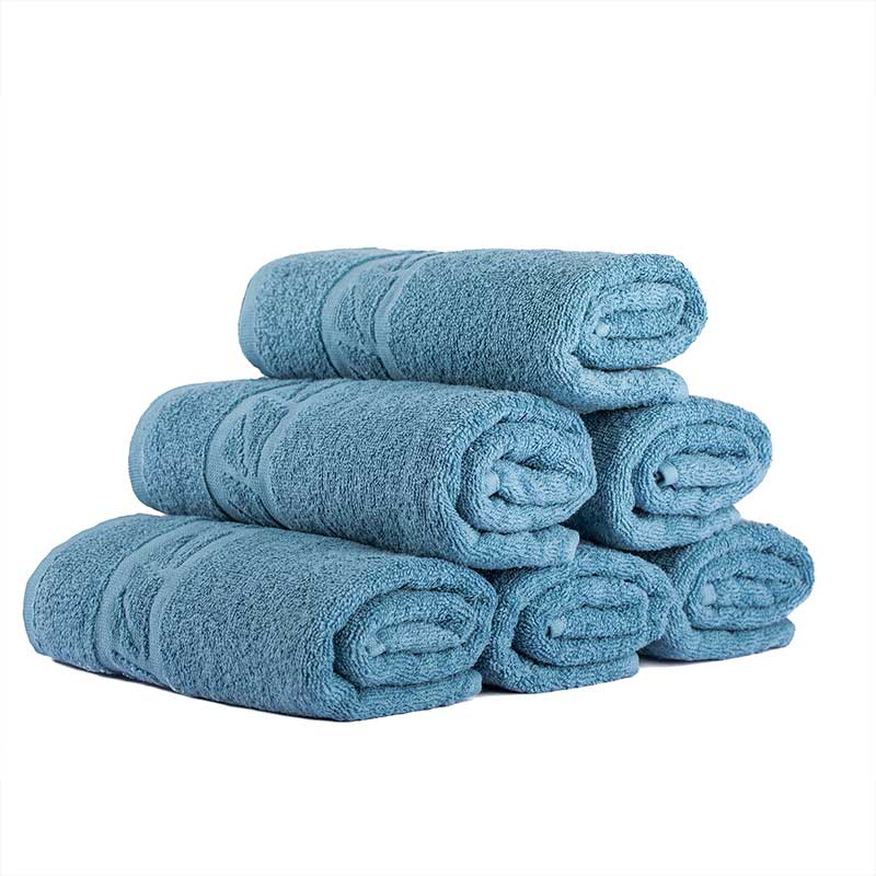 Durutex Handtuch 50 x 90 cm, Blau-Grau (6 Stück)