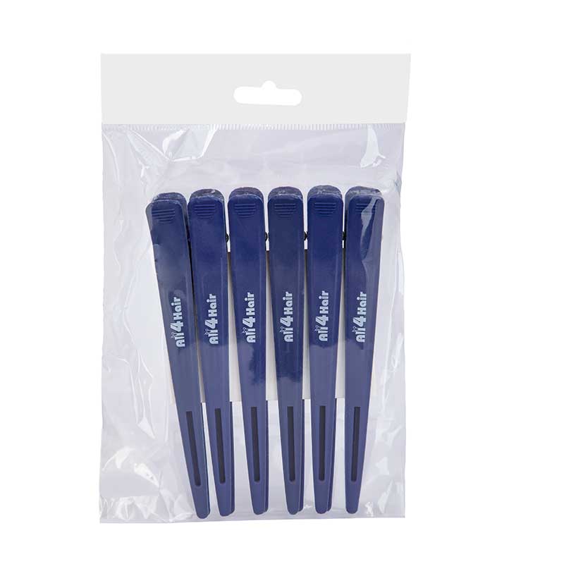 Mex pro Hair Haarklammern Blau mit Logo (6 Stück)