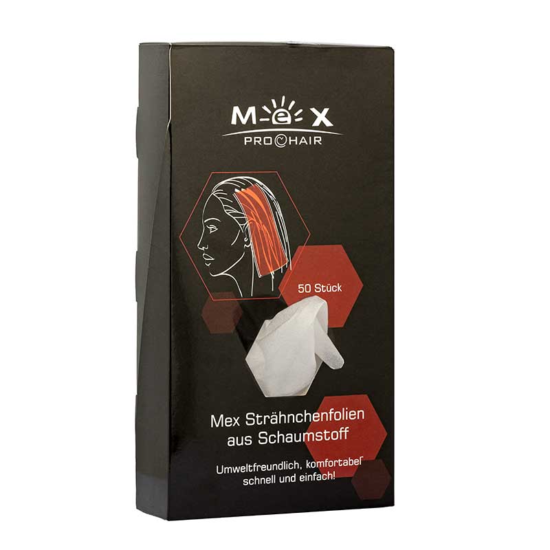 Mex pro Hair Schaumstoff Strähnchenfolien (50 Stück)
