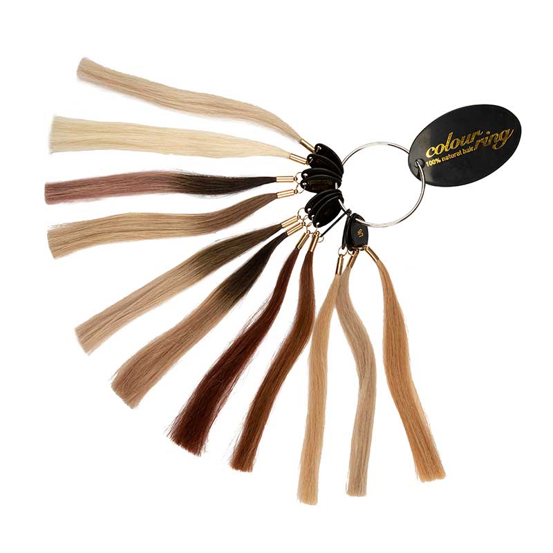 Angel Hair Farbring, 11 Farben, 15 cm