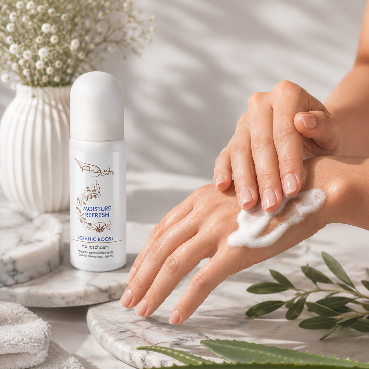 Angel Care Moisture Refresh Handcreme Schaum (50 ml)