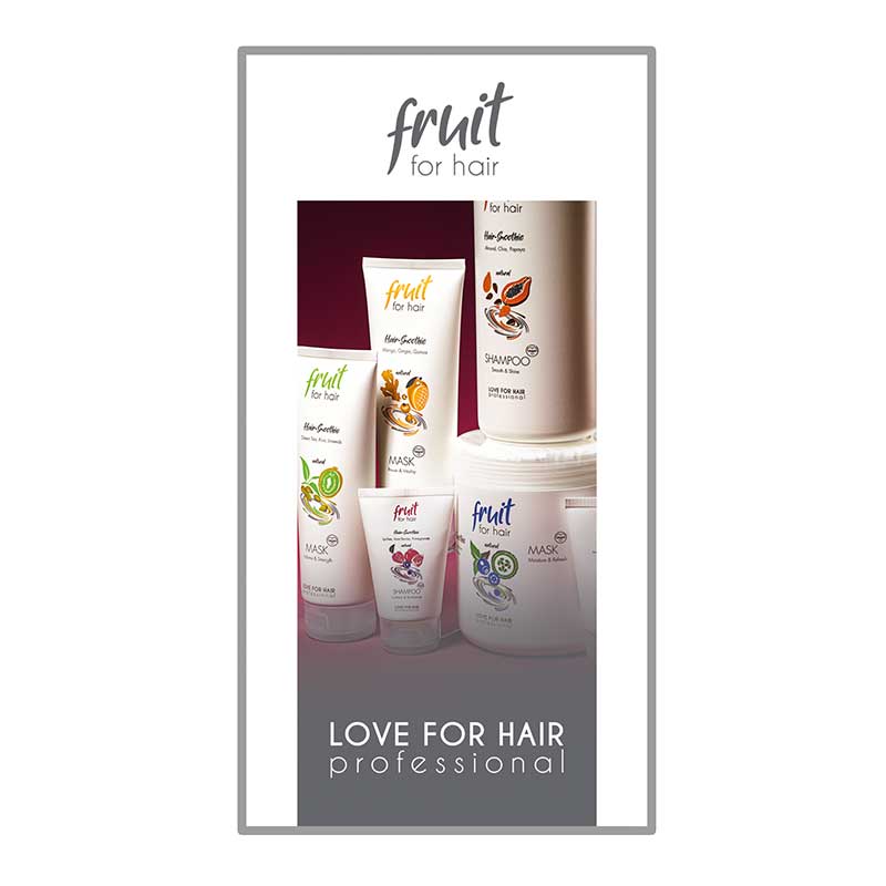 fruit for hair Stoffbanner (1) 60 x 120 cm