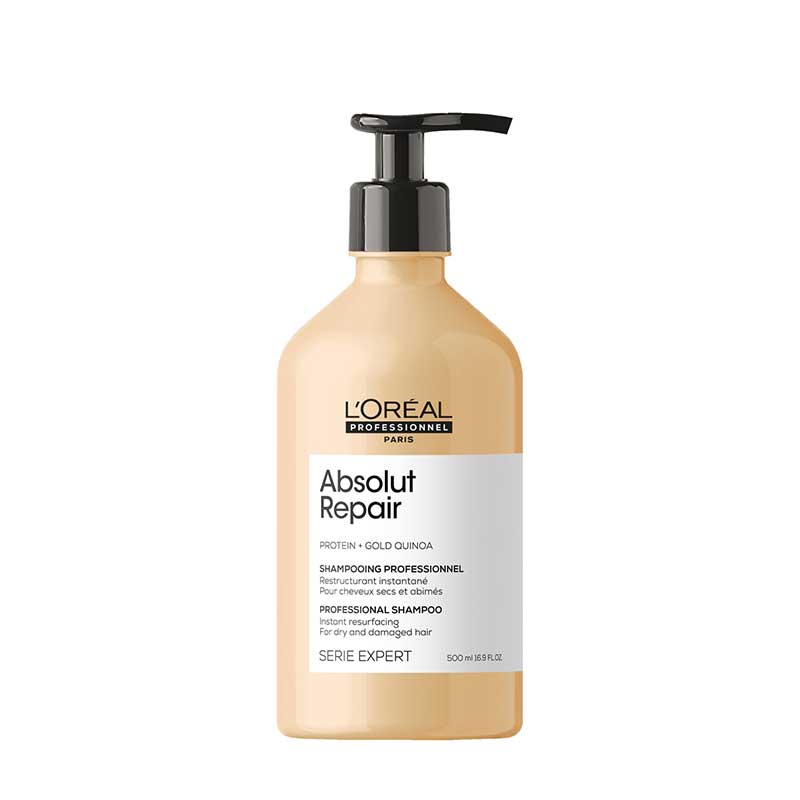 L'Oréal Professionnel Série Expert Absolut Repair Protein + Gold Quinoa Shampoo (500 ml)