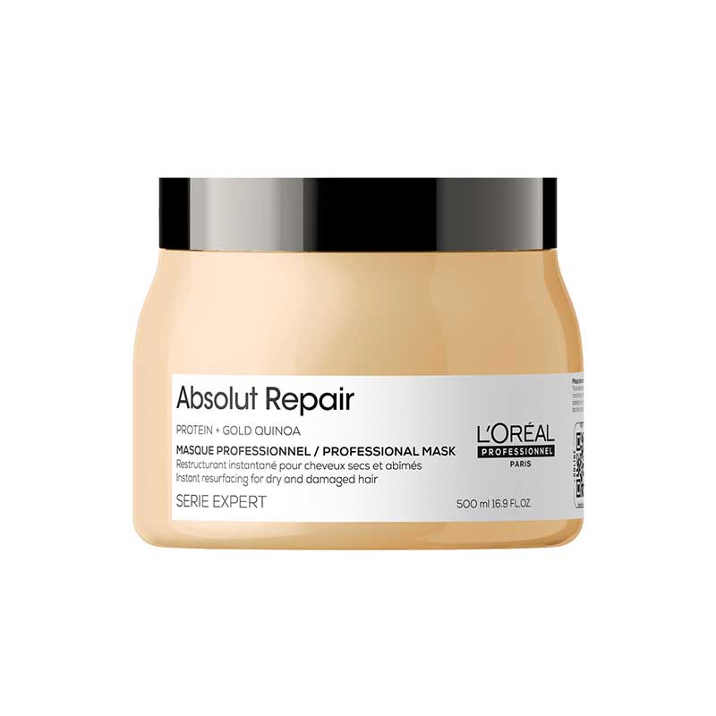 L'Oréal Professionnel Série Expert Absolut Repair Protein + Gold Quinoa Maske (500 ml)