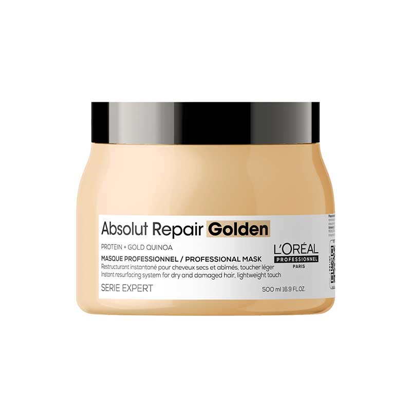 L'Oréal Professionnel Série Expert Absolut Repair Golden Protein + Gold Quinoa Maske (500 ml)