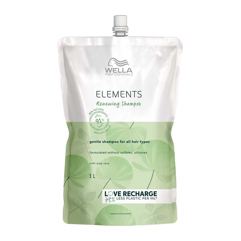 Wella Elements Renew Shampoo Nachfüllpackung (1000 ml)