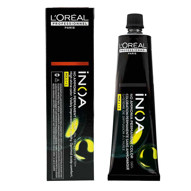 L'Oréal Professionnel INOA Carmilane 4.62 Mittelbraun Rot Irisé (60 ml)