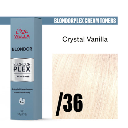 Wella BlondorPlex Cream Toner Crystal Vanilla (60 ml)