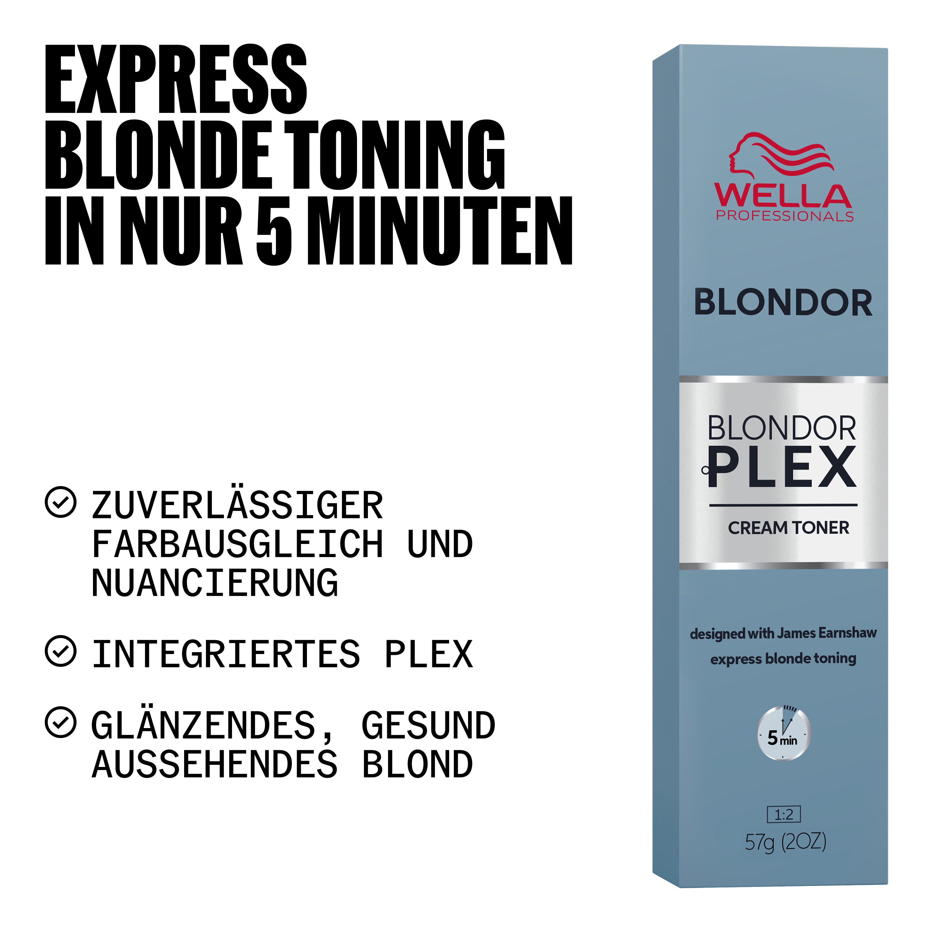 Wella BlondorPlex Cream Toner Crystal Vanilla (60 ml)