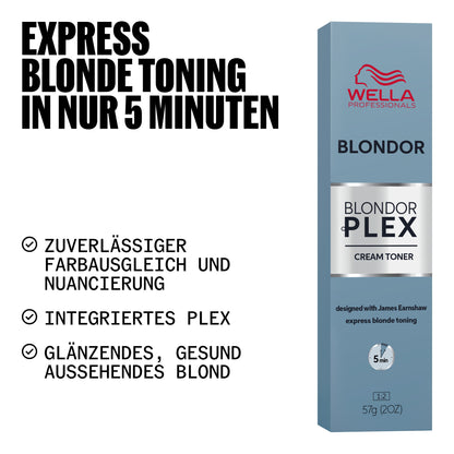 Wella BlondorPlex Cream Toner Crystal Vanilla (60 ml)