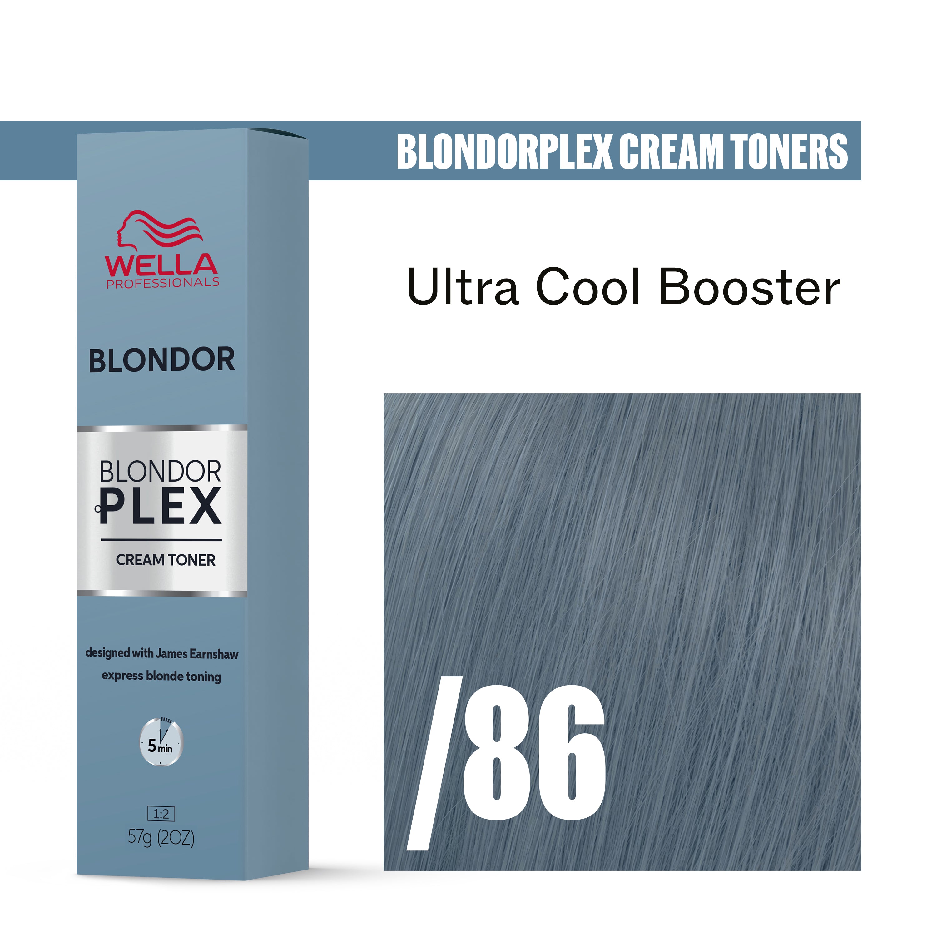 Wella BlondorPlex Cream Toner Ultra Cool Booster (60 ml)