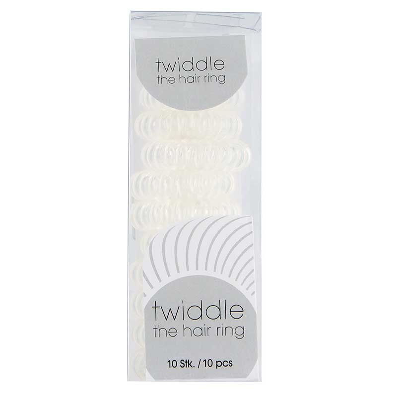 Twiddle - The Hair Ring - Clear 10St neu