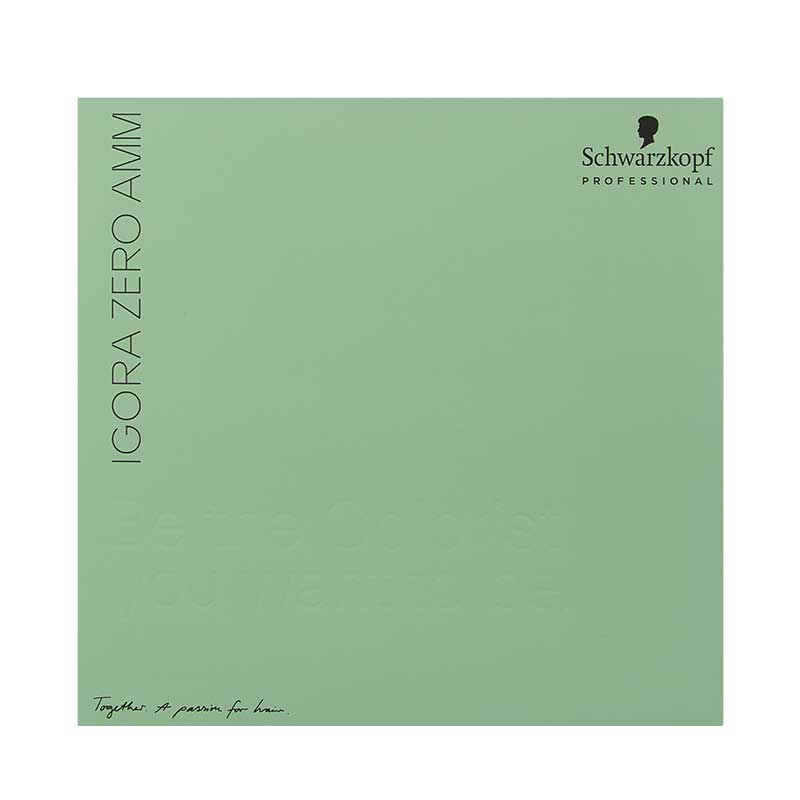 Schwarzkopf Igora Zero Farbkarte AMM Kompakt