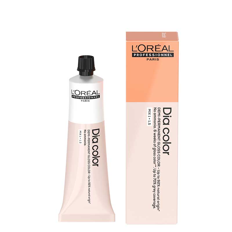 L'Oréal Professionnel Dia color 7.44 mittelblond tiefes kupfer (60 ml)