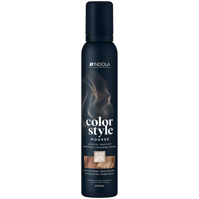 Indola Color Style Mousse Beige Blond (200 ml)