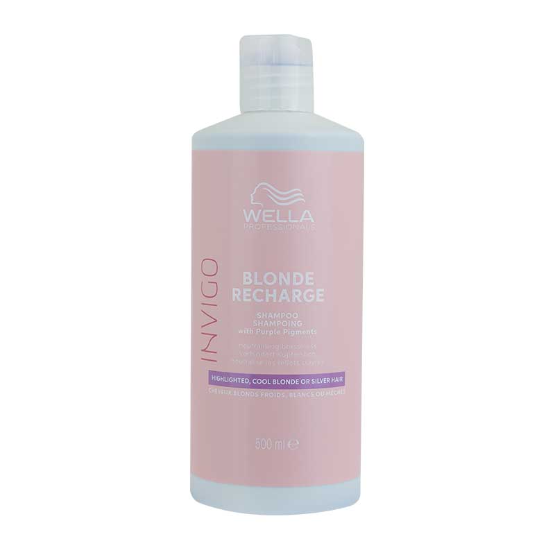 Wella Professional Care Invigo Blonde Recharge Shampoo (500 ml)