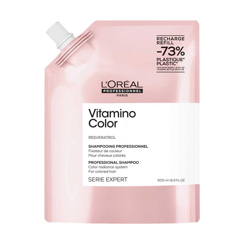 L'Oréal Professionnel Série Expert Vitamino Color Shampoo Refill (500ml)