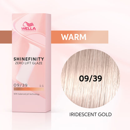 Wella Professionals Shinefinity 09/39 Iridescent Gold (60 ml)
