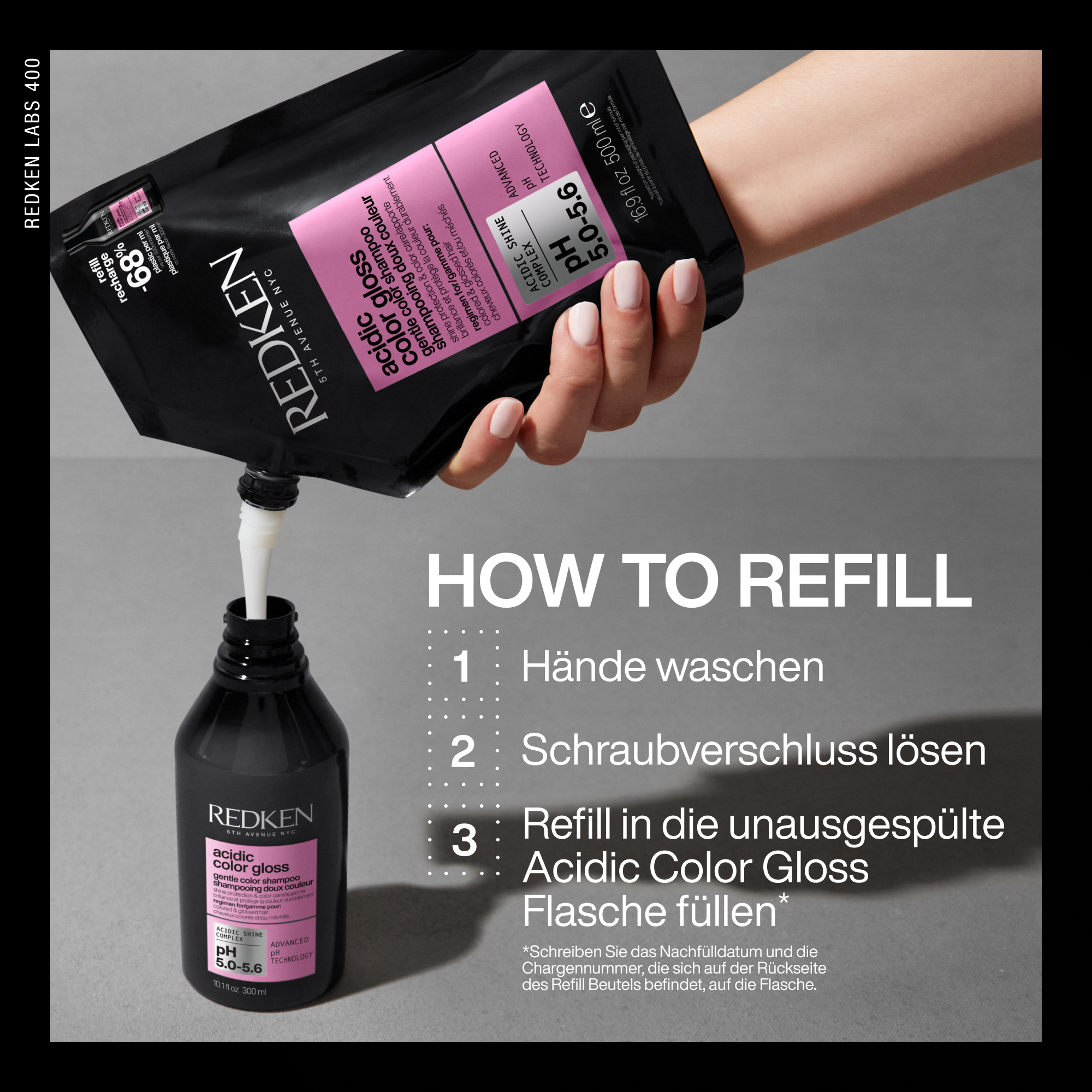 Redken ACIDIC Color Gloss Sh. Refill  500ml