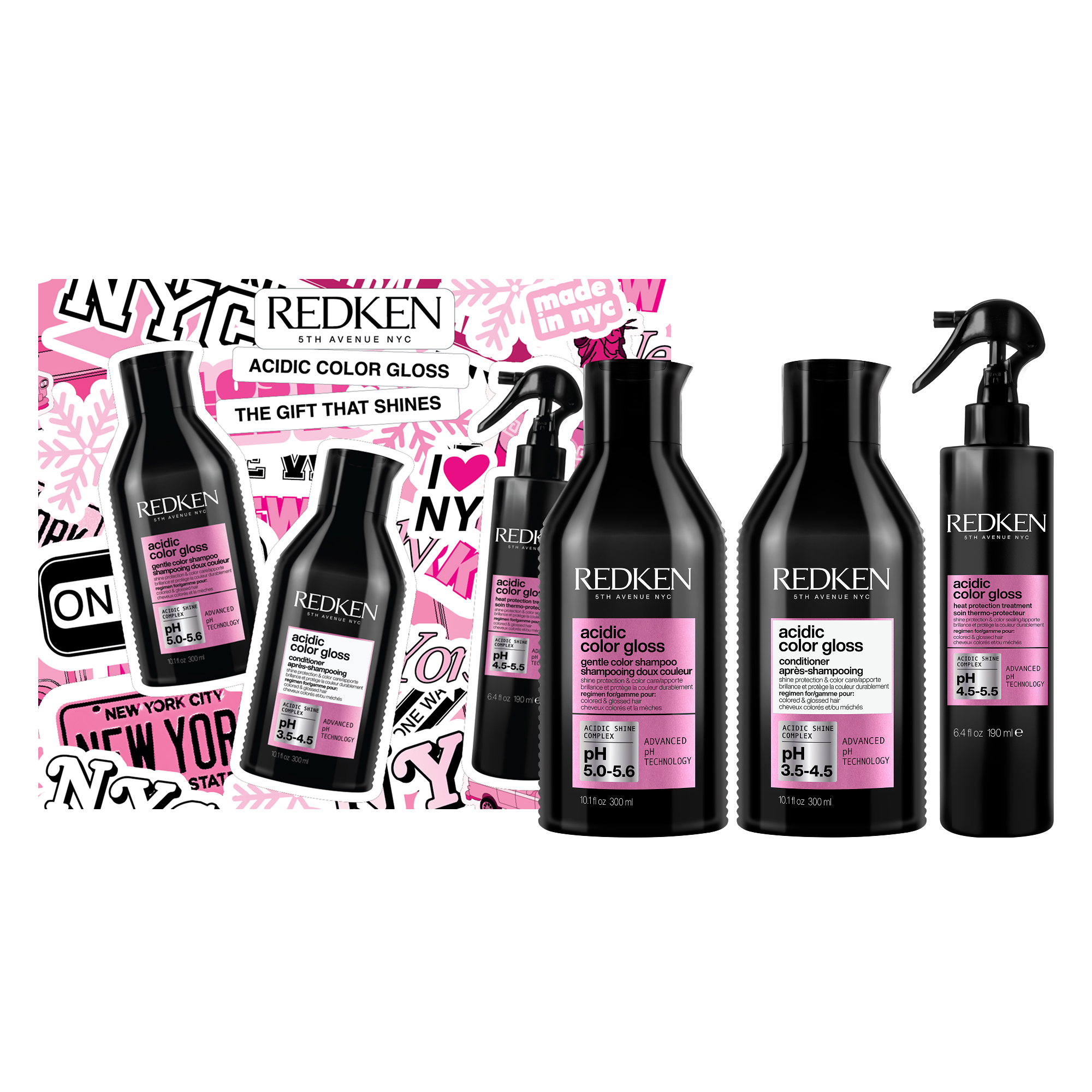 Redken Acidic Color Gloss XMAS KIT 2025