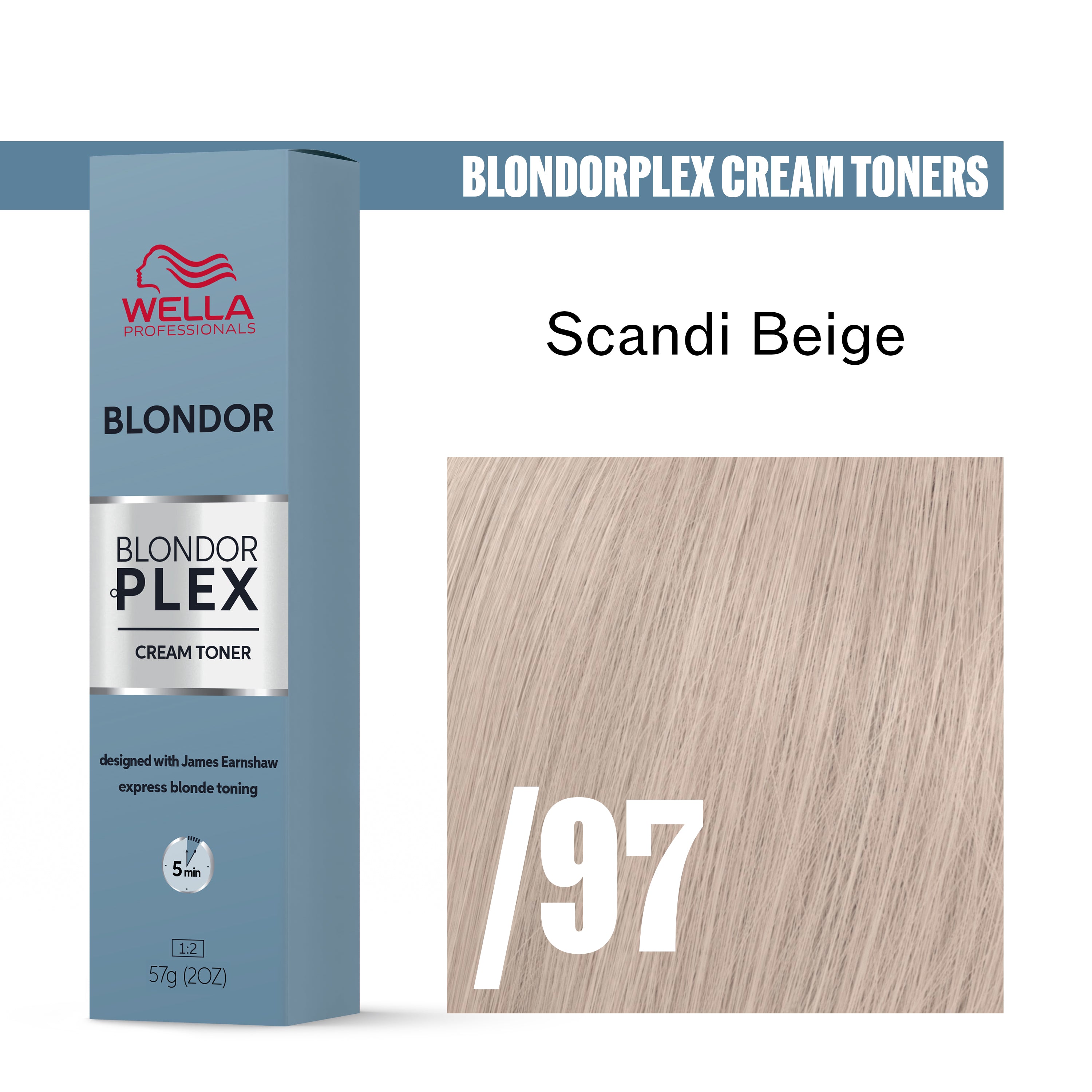 Wella Professional BlondorPlex Cream Toner /97 (60 ml)
