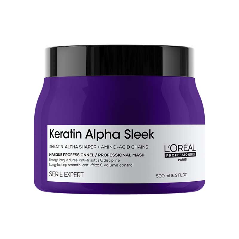 L'Oréal Professionnel Série Expert Keratin Alpha Sleek Maske (500 ml)