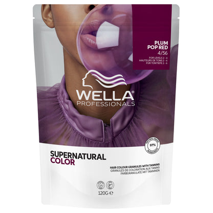 Wella Professionals Supernatural Color 4/56 Plum Pop Red (120 g)