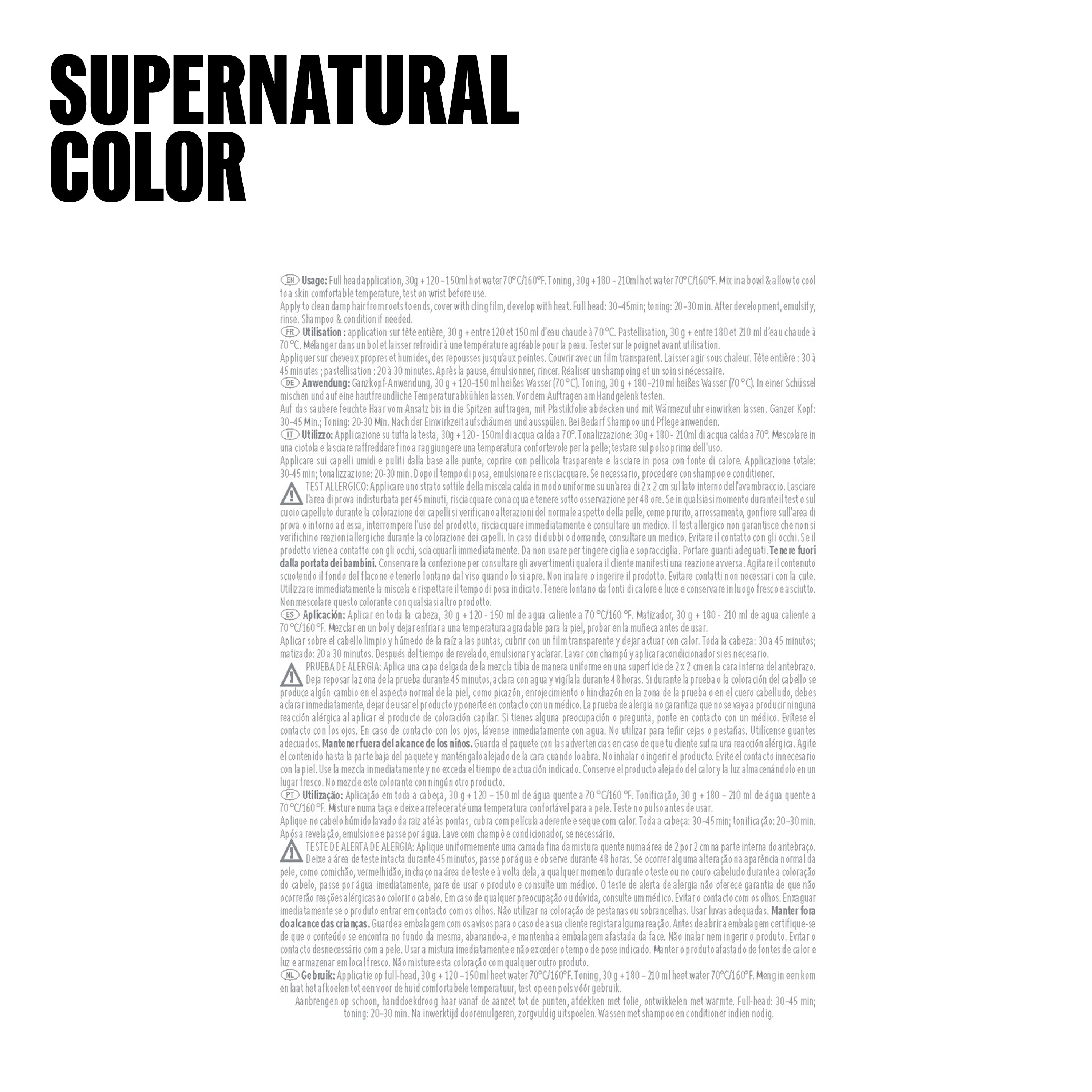 Wella Professionals Supernatural Color 4/56 Plum Pop Red (120 g)