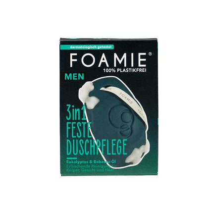FOAMIE MEN 3in1 Feste Duschpflege Back To The Roots