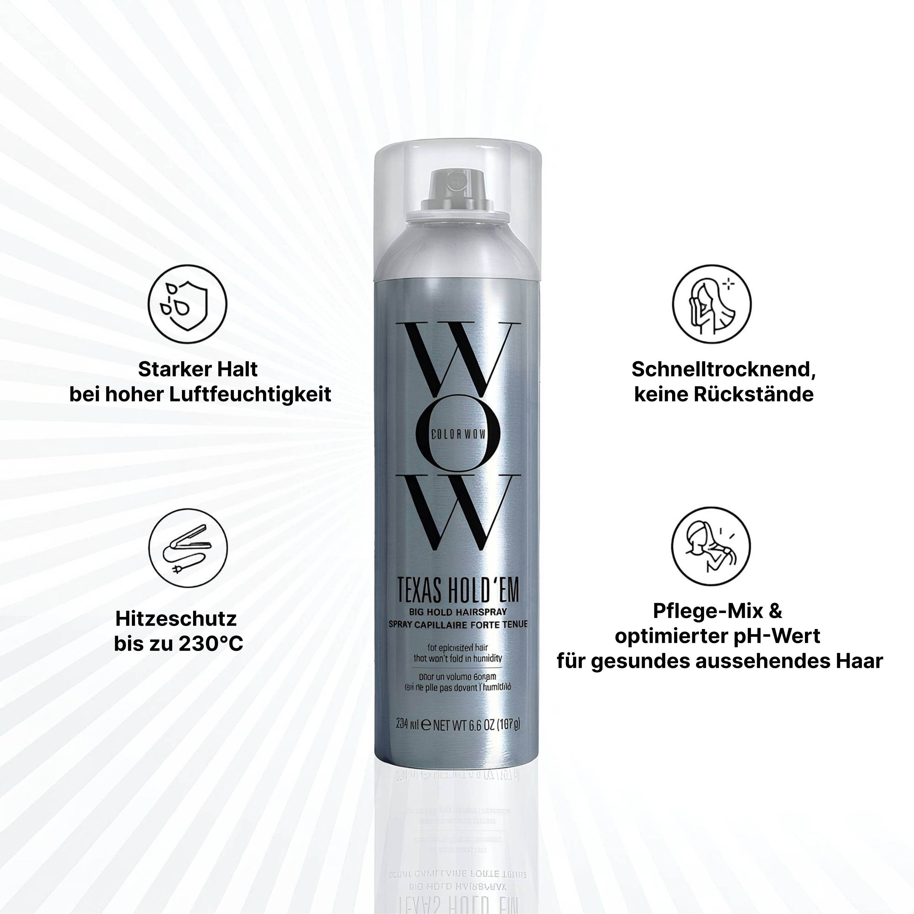 Color Wow Texas Hold'EM Big Hold Hairspray (234ml)