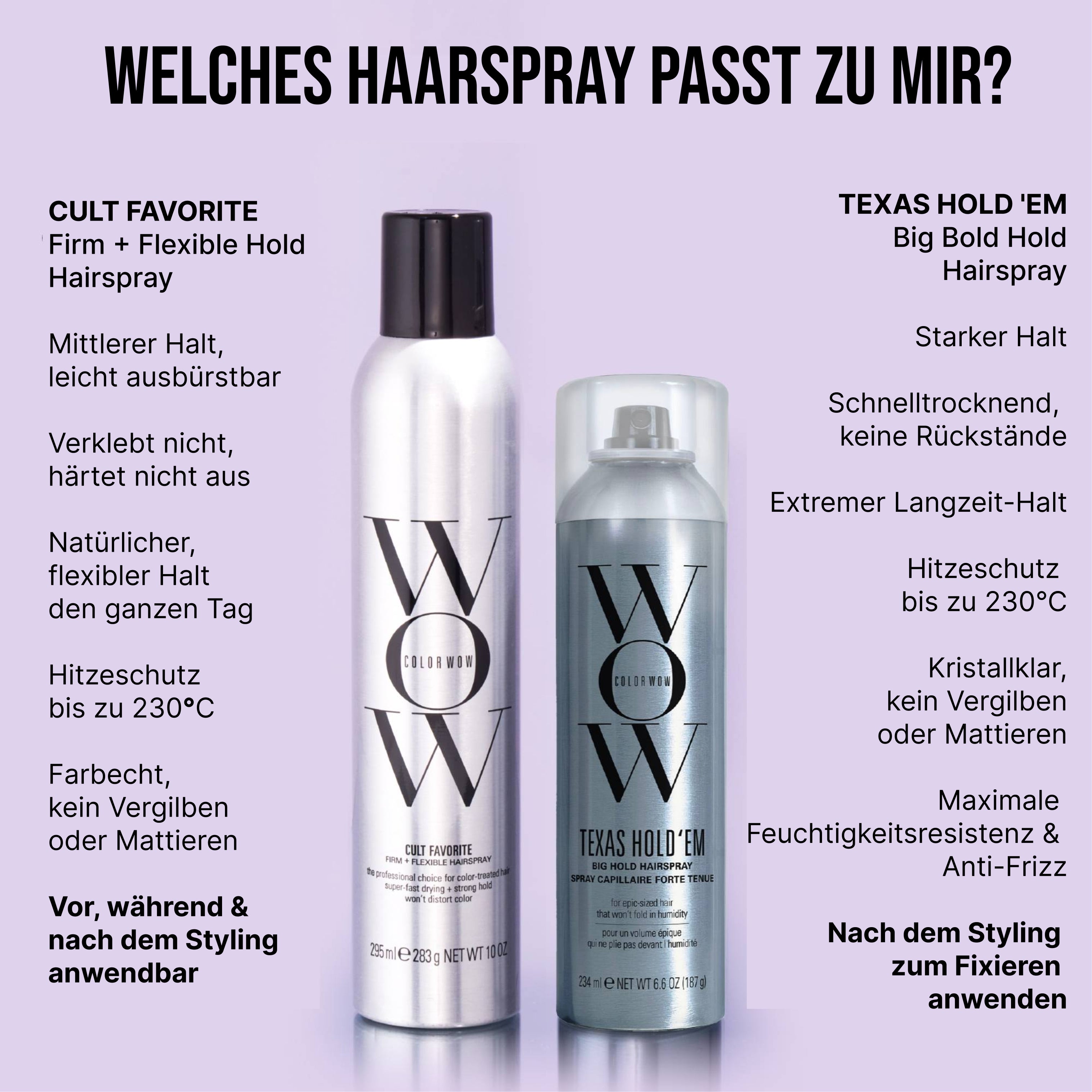 Color Wow Texas Hold'EM Big Hold Hairspray (234ml)