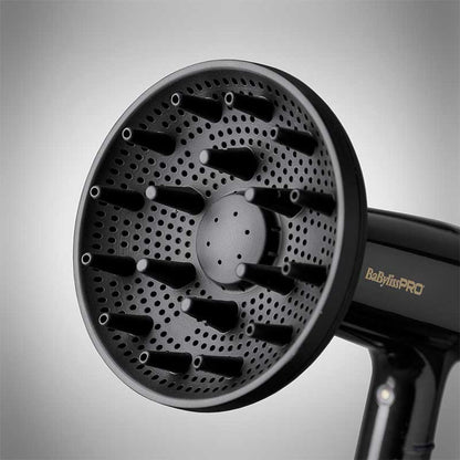 BaByliss Highspeed Haartrockner Falco Grau/Gold
