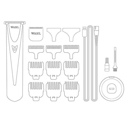 Wahl Haarschneidemaschine Chromini Duo (U-&T-Blade) schwarz