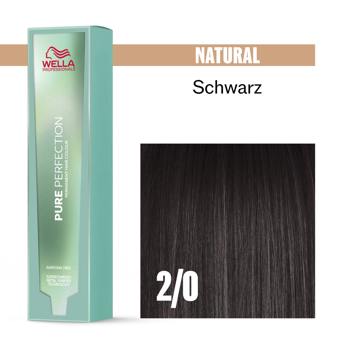 Wella Pure Perfection 2/0 Schwarz (60 ml)