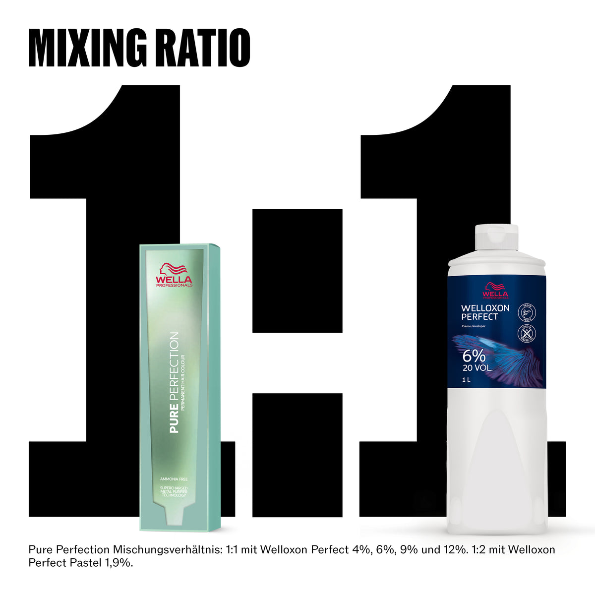 Wella Pure Perfection 44/0 Mittelbraun int (60 ml)