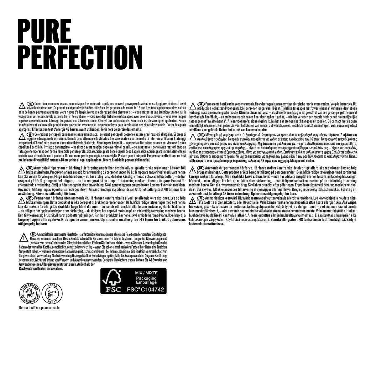 Wella Pure Perfection 10/0 Hell-lichtblond (60 ml)