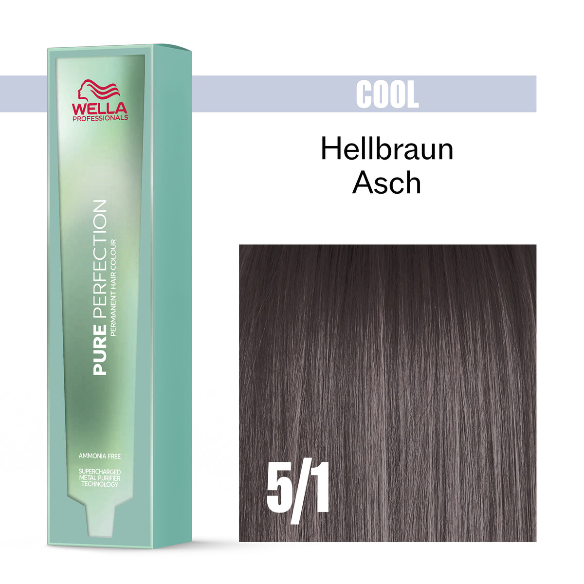 Wella Pure Perfection 5/1 Hellbraun asch (60 ml)